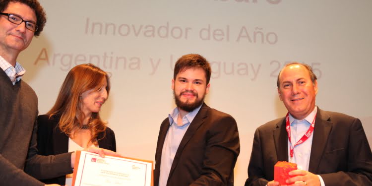 Gino Tubaro, reconocido como «el joven innovador del año» por MIT Technology Review