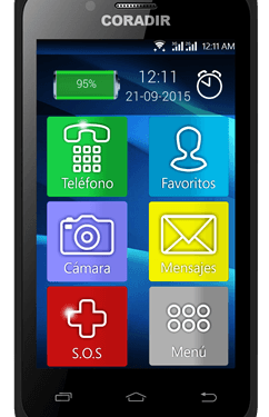 Coradir Senior, el celular para personas mayores