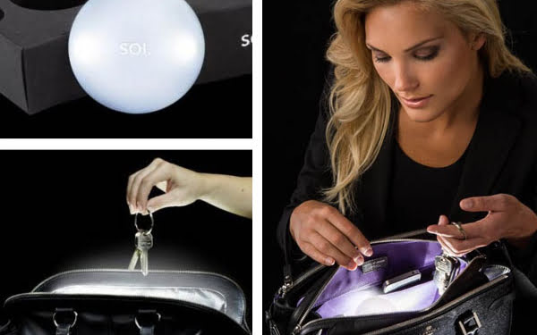 CURIOSO: Luz para la cartera de la dama