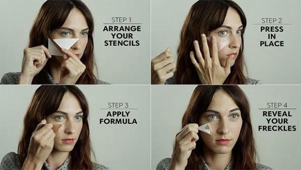 CURIOSO: Crean cosmético para crear pecas falsas