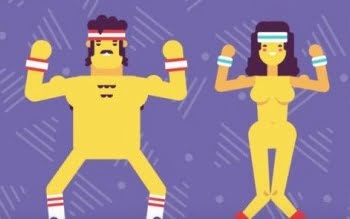 CURIOSO: PornHub lanza BangFit, una app que vendría a ser como el Guitar Hero del sexo