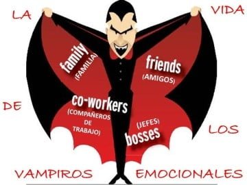 Vampiros emocionales: Tips para que no te atrapen