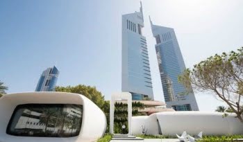 En Dubai construyeron el primer edificio en 3D