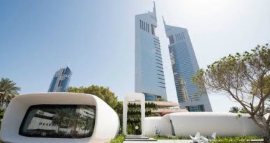 En Dubai construyeron el primer edificio en 3D