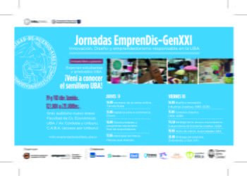 Innovación, diseño y emprendedorismo responsable en la UBA