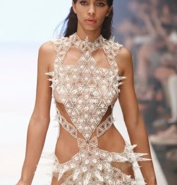 Desfile de moda impresa íntegramente en 3D