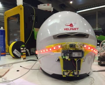 IoT: Presentan casco inteligente que avisa a Urgencias en caso de accidente