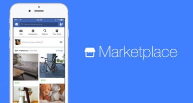 Facebook entra en la venta de productos usados con Marketplace