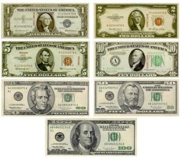 Curiosidades del dólar americano