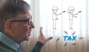 Para Bill Gates, los robots que reemplacen a humanos en el trabajo deben pagar impuestos como humanos