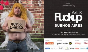 Vuelve Fuckup Nights Buenos Aires, el evento donde el fracaso es el rey