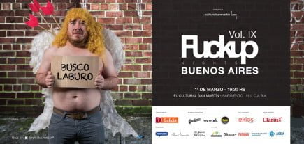 Vuelve Fuckup Nights Buenos Aires, el evento donde el fracaso es el rey