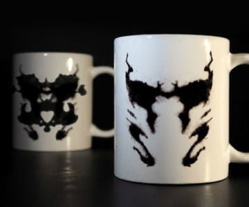 Toma café y hacé el Test de Rorschach con la misma taza
