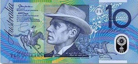 billetes sumergibles de Australia