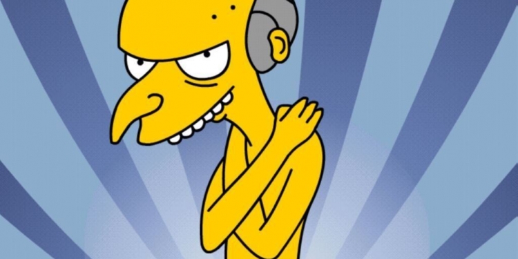 Las mejores frases sobre dinero y poder de Montgomery Burns