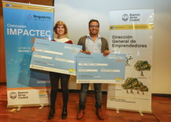 Amit Wior y Fredi Vivas, ganadores de ImpacTec 2017