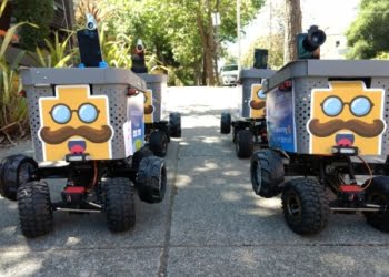 Empresa colombiana en Estados Unidos revoluciona el sistema de envío de domicilios con sus propios robots