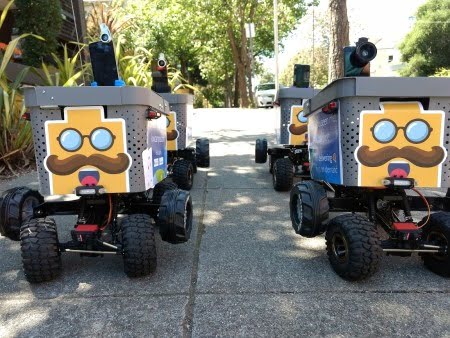 Empresa colombiana en Estados Unidos revoluciona el sistema de envío de domicilios con sus propios robots