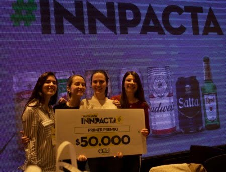 CCU Argentina eligió a los emprendedores más innovadores en la Hackatón INNPACTA