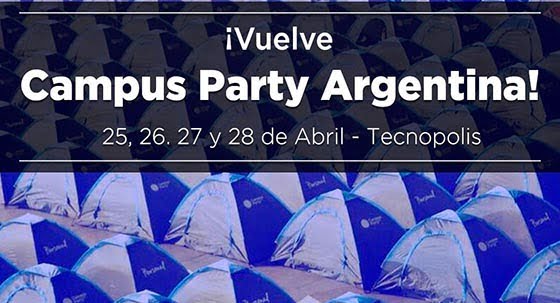 Vuelve Campus Party a la Argentina