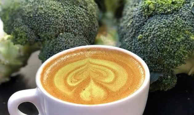 Emprendimiento curioso: Café con brócoli