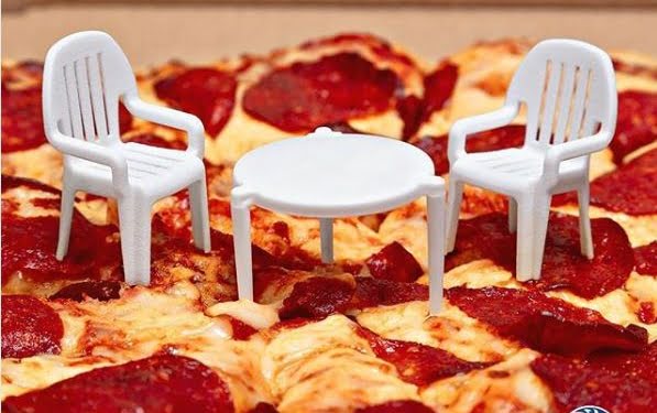 Curioso: La evolución del «cosito» de la pizza