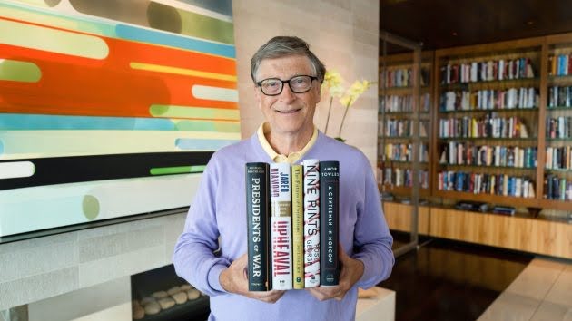 Los nuevos 5 libros que recomienda Bill Gates