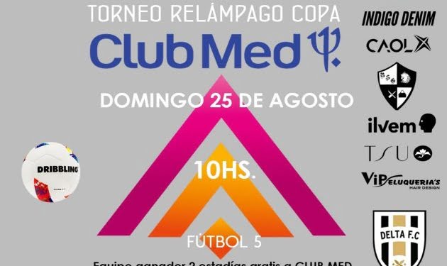 Se viene el Torneo de Fútbol Femenino «Copa Club Med»