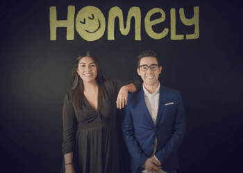 Melina Cruz y Edgar Tello, socios de Homely