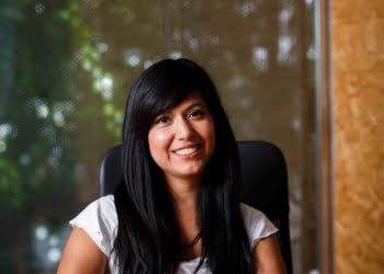 Mariana Burgues Aguiar hablar sobre el blockchain y la inclusión de género