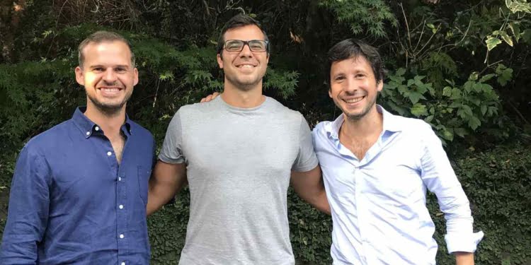 Sebastián Fraga, Federico Fraga y Ezequiel García Castera