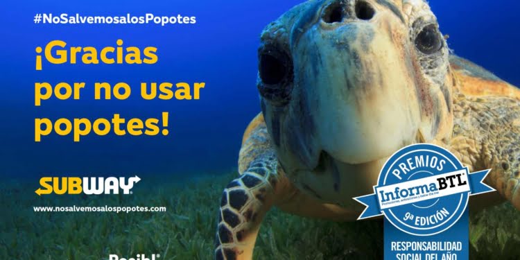 Posibl produjo para Subway la campaña NoSalvemosALosSorbetes o #NoSalvemosALosPopotes