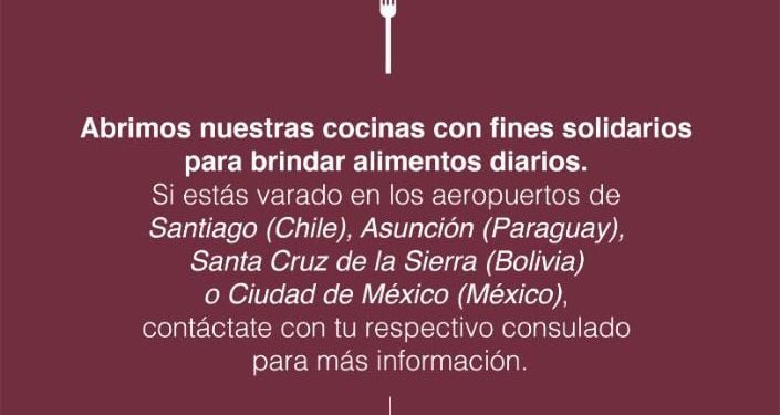 La Cabrera solidaria con los pasajeros varados