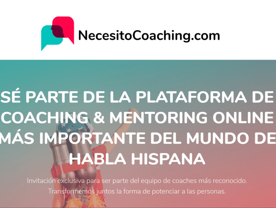 Se lanzo Necesitocoaching.com