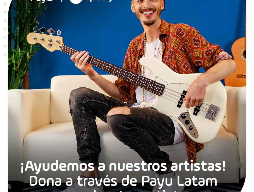 PayU se une a Spotify para apoyar a artistas emergentes en América Latina y Turquía que han sido afectados financieramente por la pandemia de COVID-19.