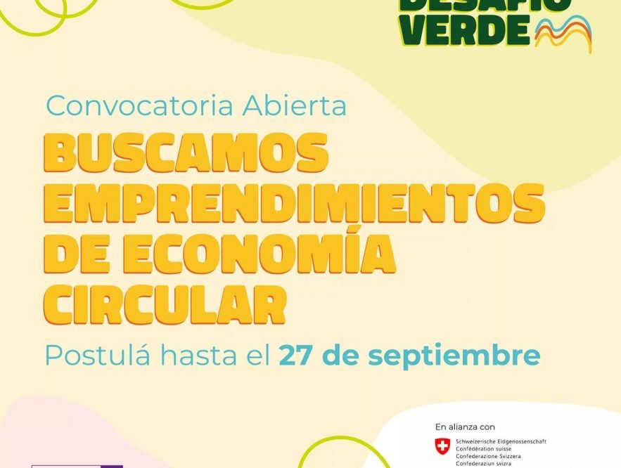 Desafío verde, el concurso para emprendimientos de la economía circular