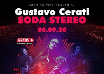 Rinden homenaje a Cerati & Soda Stereo con un show online, gratis e internacional