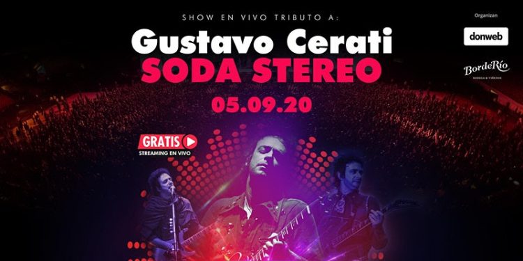Rinden homenaje a Cerati & Soda Stereo con un show online, gratis e internacional