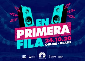 En primera fila, un concierto único