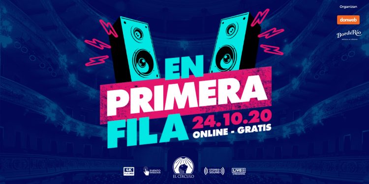 En primera fila, un concierto único