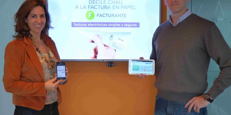 Lorena y Daniel, los fundadores de Facturante