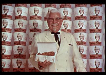 Que une al fundador de KFC con Mark Cuban