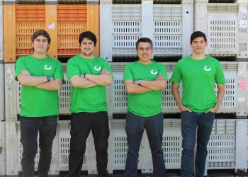 Los founders de Trapi, la startups que revoluciona la comercialización de frutas y verduras