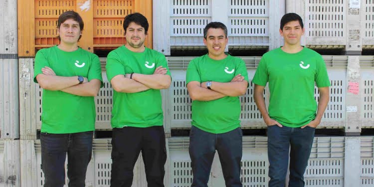 Los founders de Trapi, la startups que revoluciona la comercialización de frutas y verduras