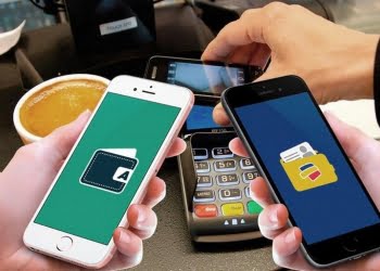 Evite el contacto físico con las billeteras electrónicas