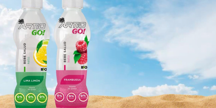 Artio GO! la bebida isotónica con agua de mar
