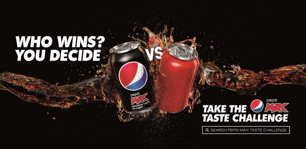 Pepsi es experta en posicionarse como una marca memorable