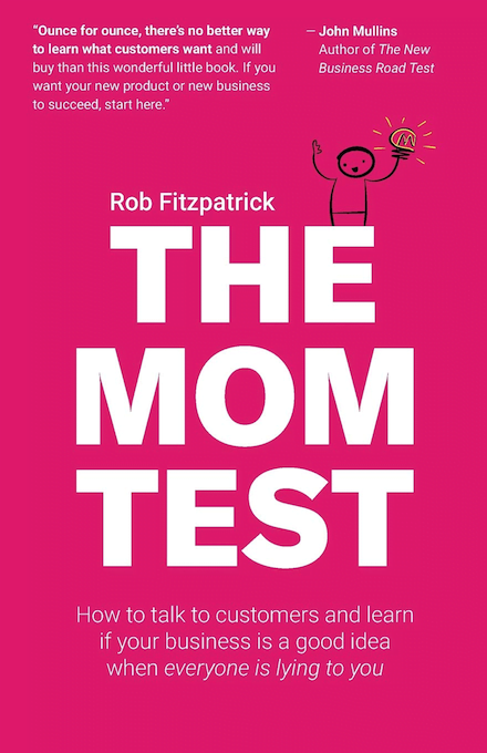 El test de la madre, libro recomendado para startups