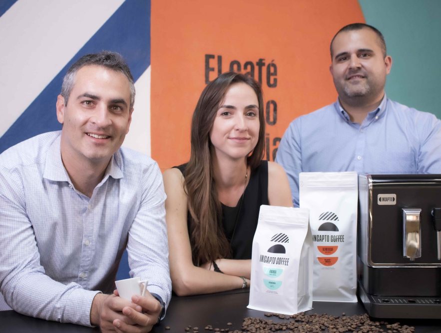 Francesc Font Cot, Beatriz Mesas López y Joaquim Mach Apolo, fundadores de Incapto