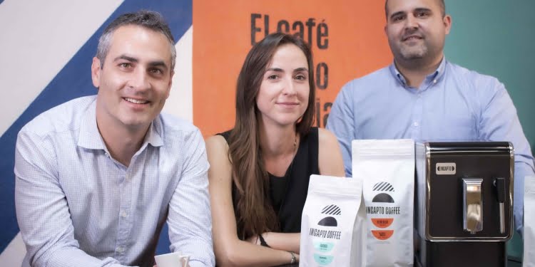 Francesc Font Cot, Beatriz Mesas López y Joaquim Mach Apolo, fundadores de Incapto